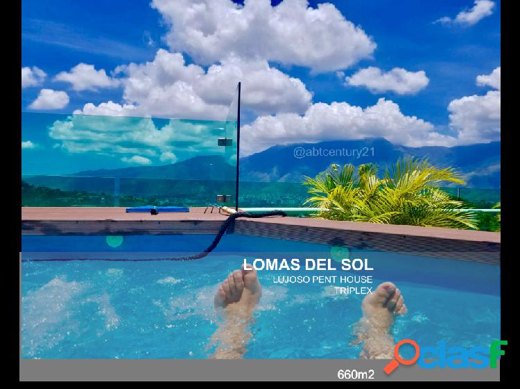 LOMAS DEL SOL IMPECABLE PH TRIPLEX CON JACUZZI EN TERRAZA