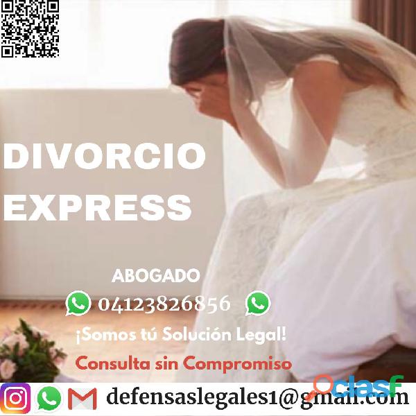 Abogado Divorcio desamor Divorcio por Desafecto 04123826856