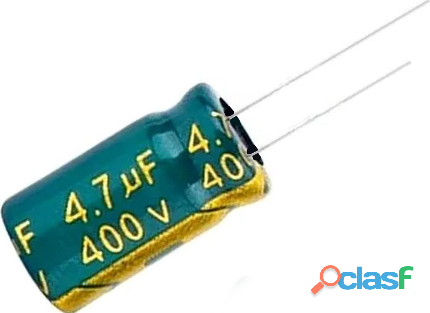 Condensadores Electrolíticos 400v 4.7uf Chong (13mm X 6mm