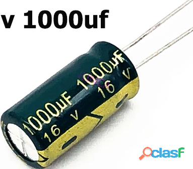 condensador 16v 1000uf Electrolítico