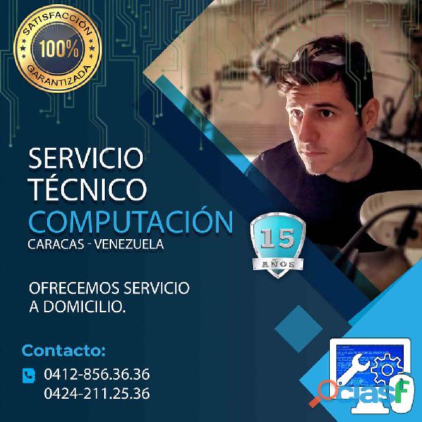 Servicio Técnico en Computadoras y laptops a Domicilio