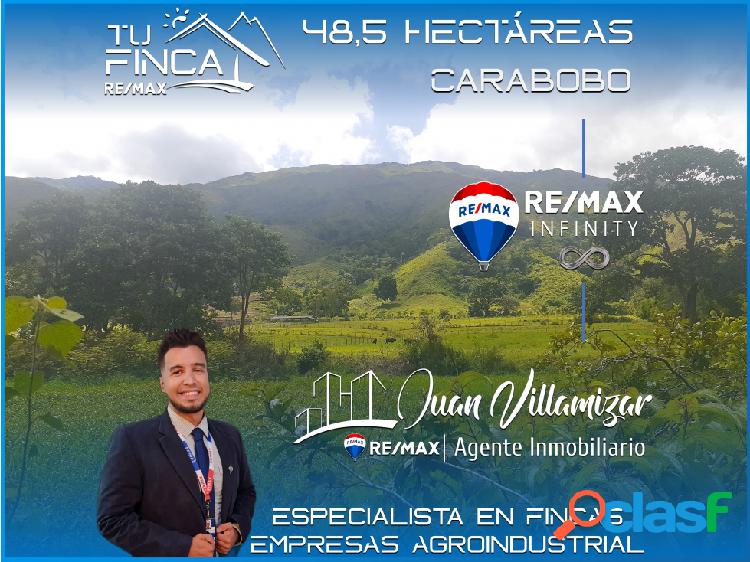 EN VENTA FINCA 48.5 HECTÁREAS CARABOBO