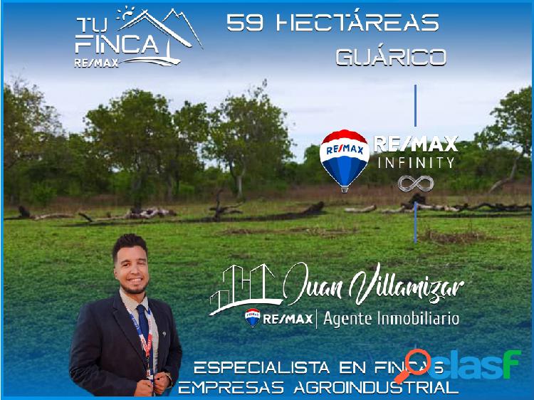 EN VENTA FINCA PRODUCTIVA DE 59 HECTÁREAS - GUÁRICO