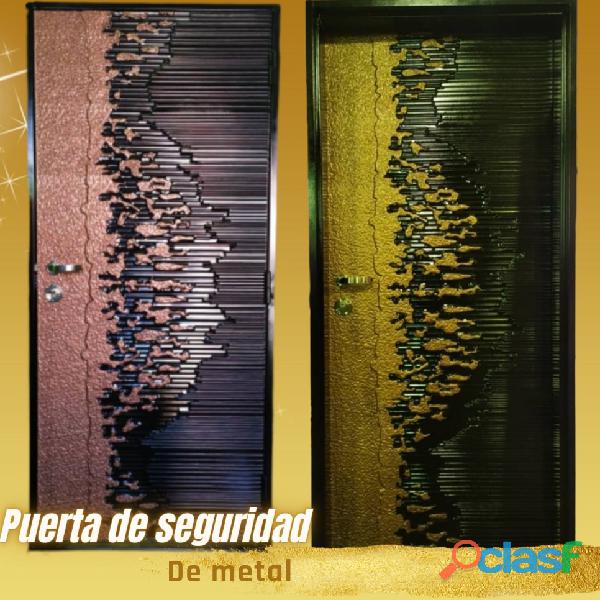 Puerta de seguridad diseño exclusivo