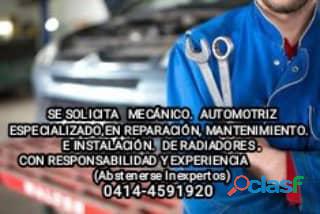 TRABAJO TÉCNICO AUTOMOTRIZ