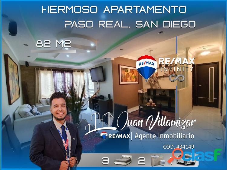 EN VENTA, APARTAMENTO MODERNO 82 m2. PASO REAL, SAN DIEGO