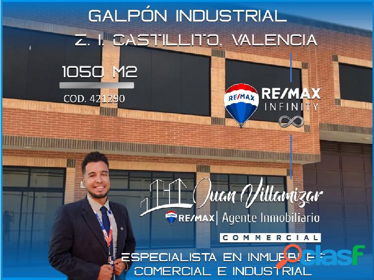 EN VENTA GALPÓN 1050 m2. ZONA INDUSTRIAL CASTILLITO