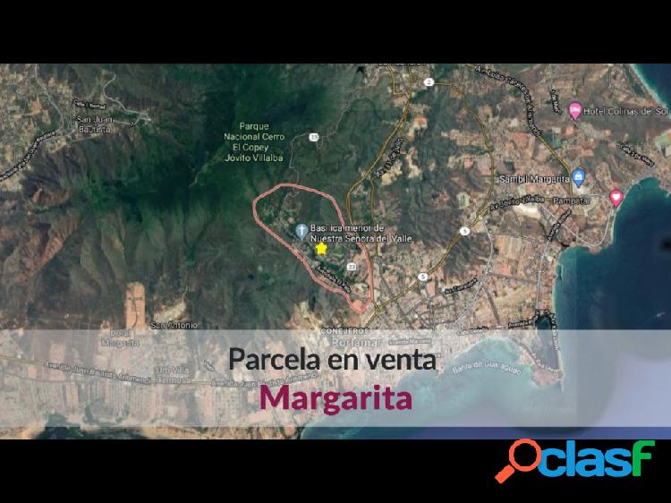 Parcela de terreno en venta en El Valle - Isla de Margarita