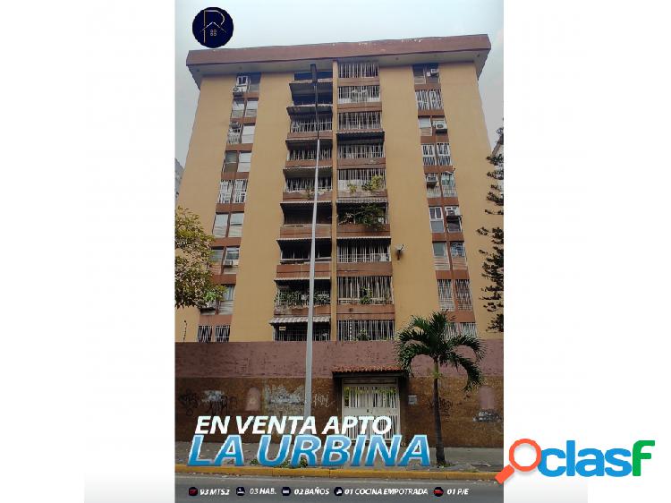 venta apartamento la Urbina 3h/2b/1p