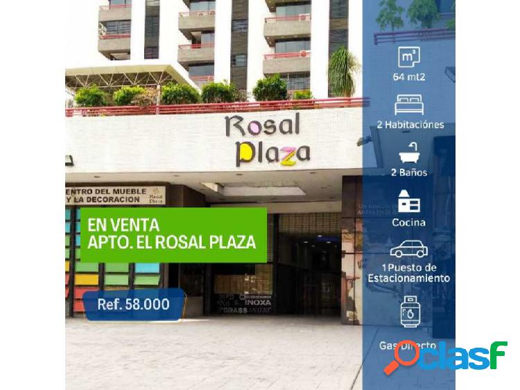 En venta apartamento el rosal plaza