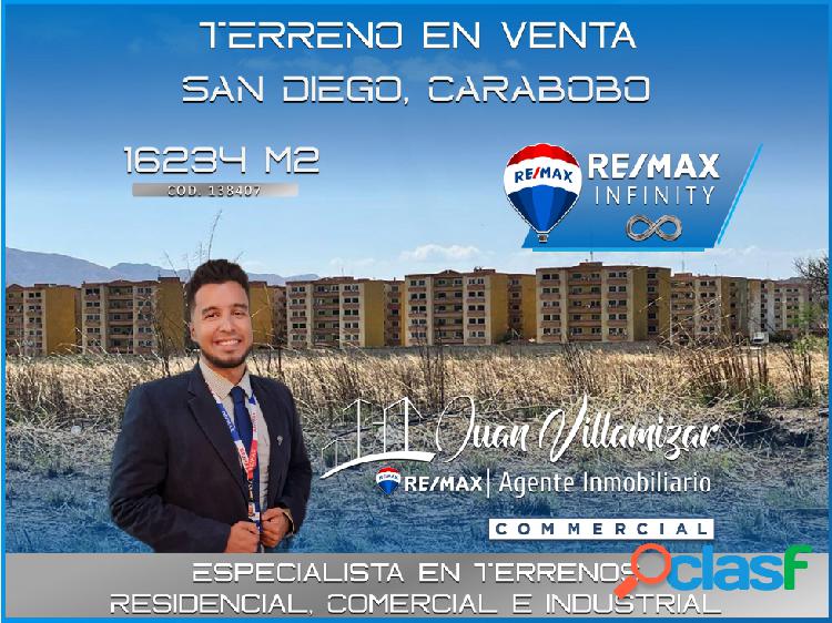 JUAN VILLAMIZAR VENDE TERRENO 16234 m2. VARIANTE SAN DIEGO