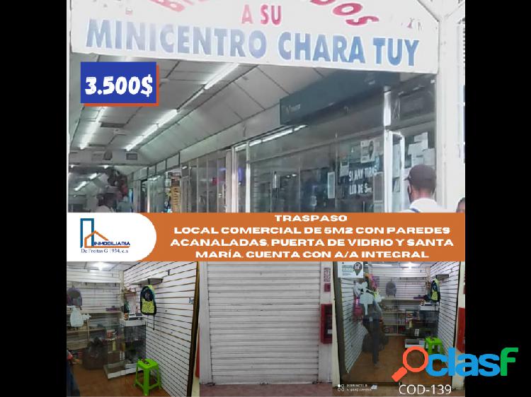Traspaso Local comercial en el Minicentro Chara Tuy I