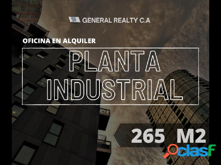 Planta Industrial en Alquiler Guaicay 265 M2