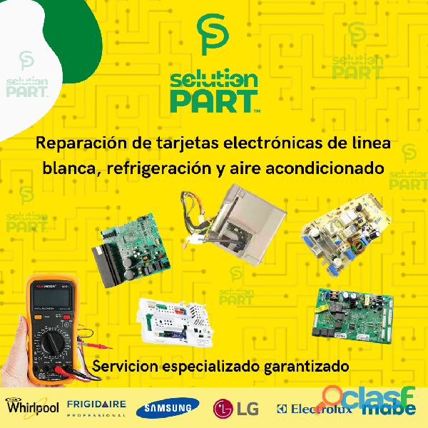 Reparación de tarjetas electrónicas de linea blanca