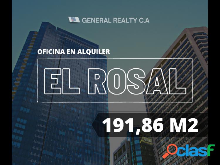 191,86 m2 EL ROSAL / OFICINA EN ALQUILER
