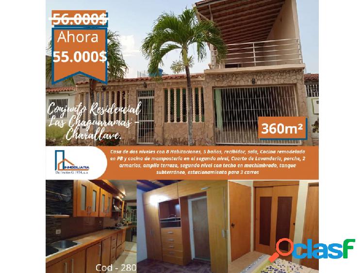 Venta de casa en Matalinda, Charallave.