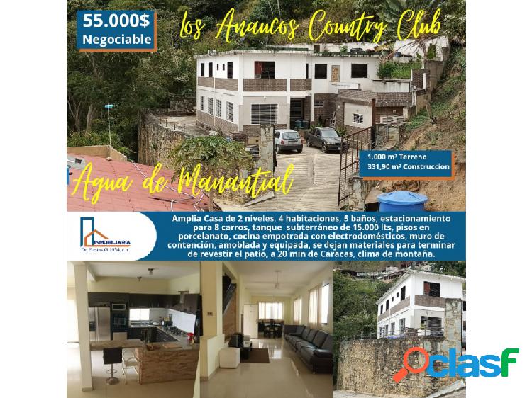 Venta de Casa En Los Anaucos Country Club