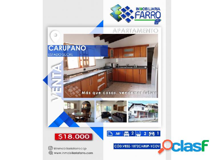 SE VENDE CASA EN CARUPANO VE02-1072CARUP-YCOV