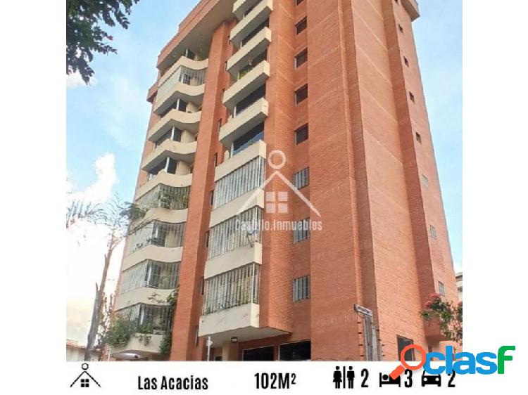 En Venta Apartamento en Las Acacias 102,89 mts