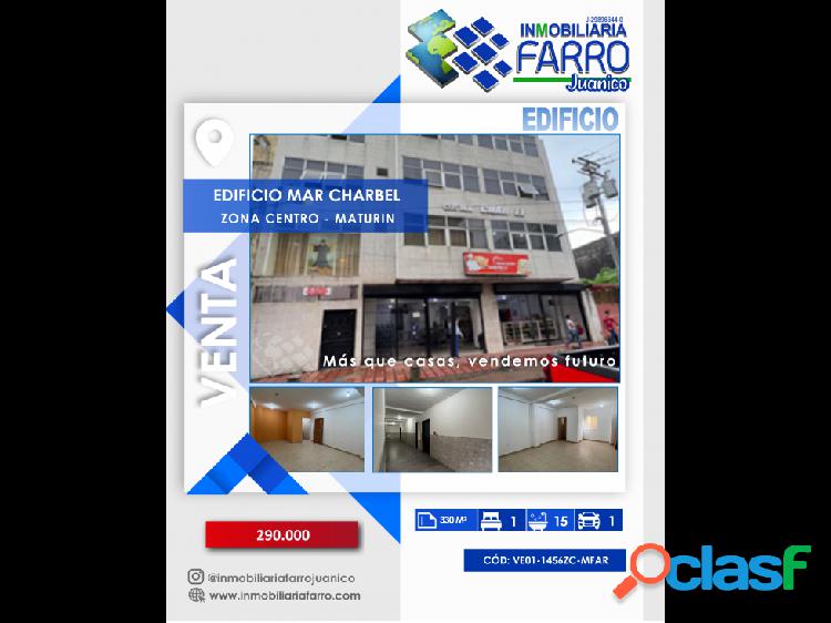 SE VENDE EDIFICIO MAR CHARBEL CENTRO VE01-1456ZC-MFAR