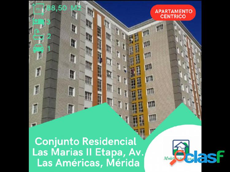 APARTAMENTO CONJ. RESIDENCIAL LAS MARIAS II ETAPA, MÉRIDA