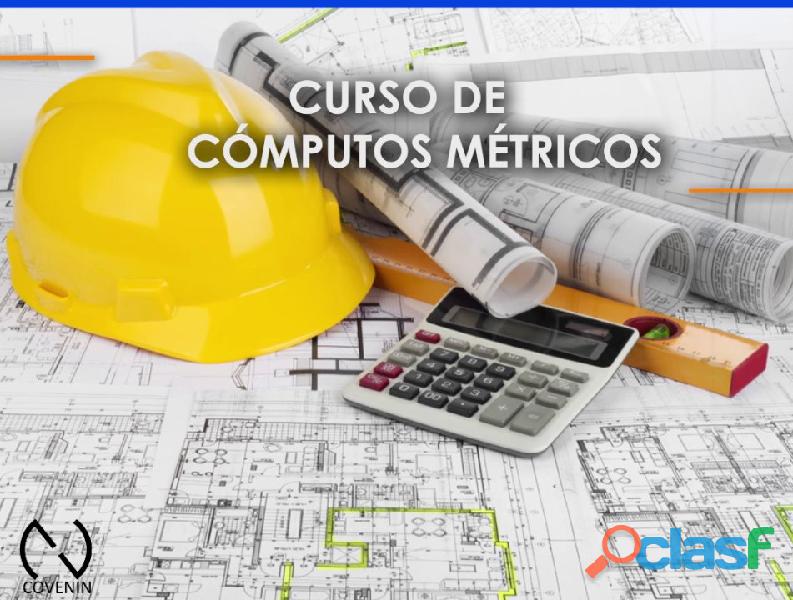 CURSO COMPUTOS METRICOS Y PRESUPUESTO DE OBRAS