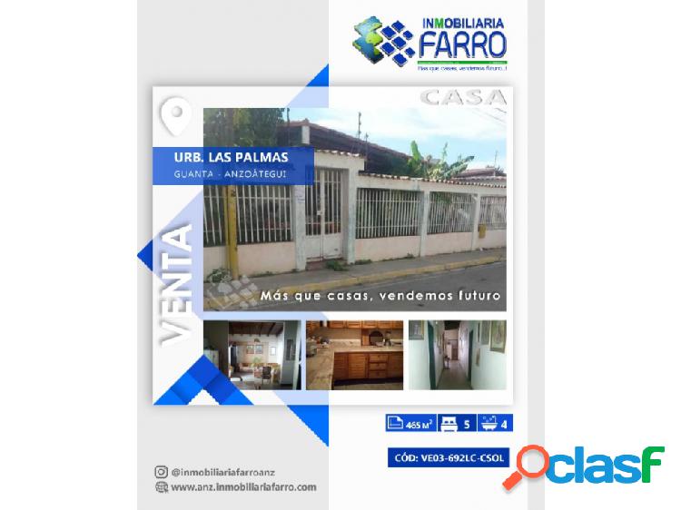 EN VENTA CASA UBICADA EN LAS PALMAS VE03-692LC-CSOL