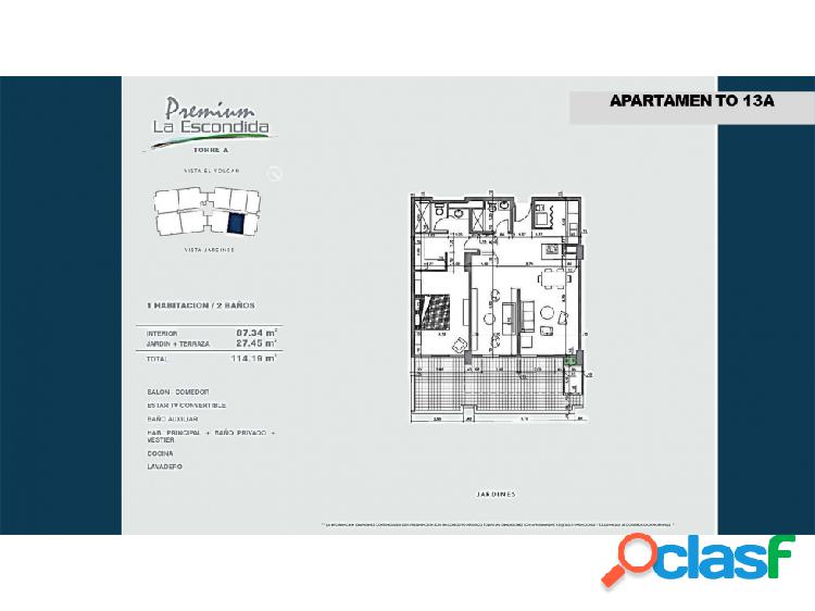 APARTAMENTO 13A