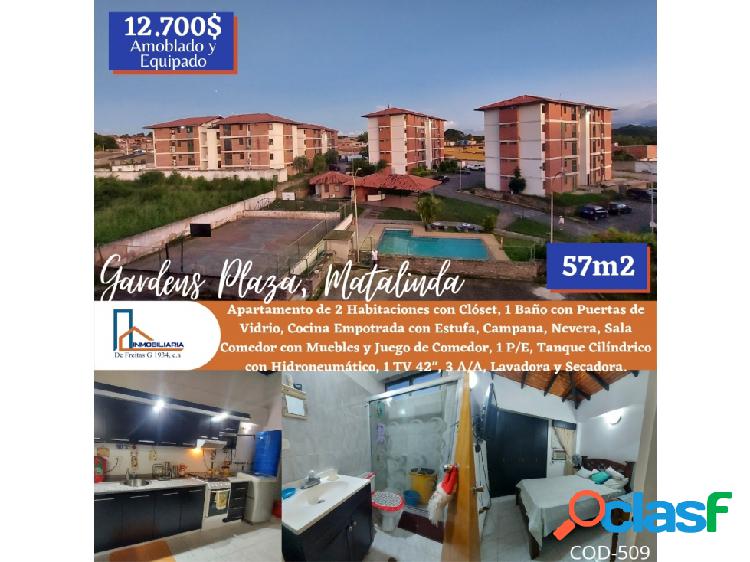 Venta de apartamento en Gardens Plaza, Matalinda. Charallave