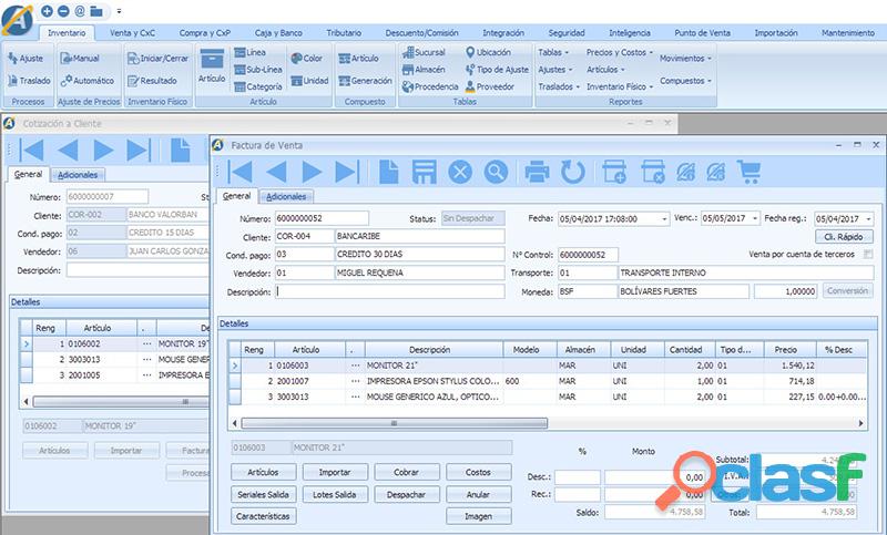 venta Sistema Administrativo Profit Plus 2k8 2kdoce