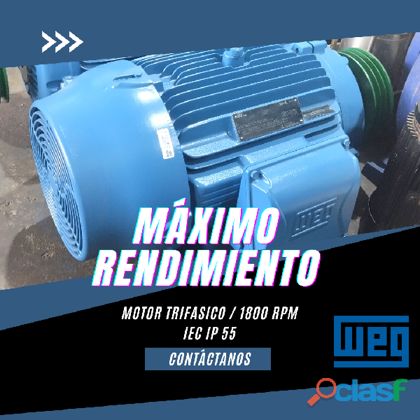 MOTOR ELECTRICO WEG MONOFASICO TRIFASICO 04149064452