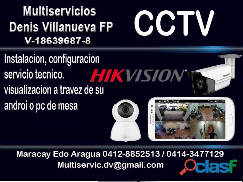 Instalación de cámaras CCTV e IP WIFI