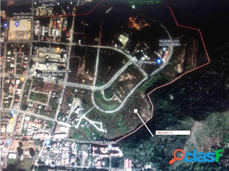 En Venta terreno en Ciudad Jardín Mañongo - Naguanagua