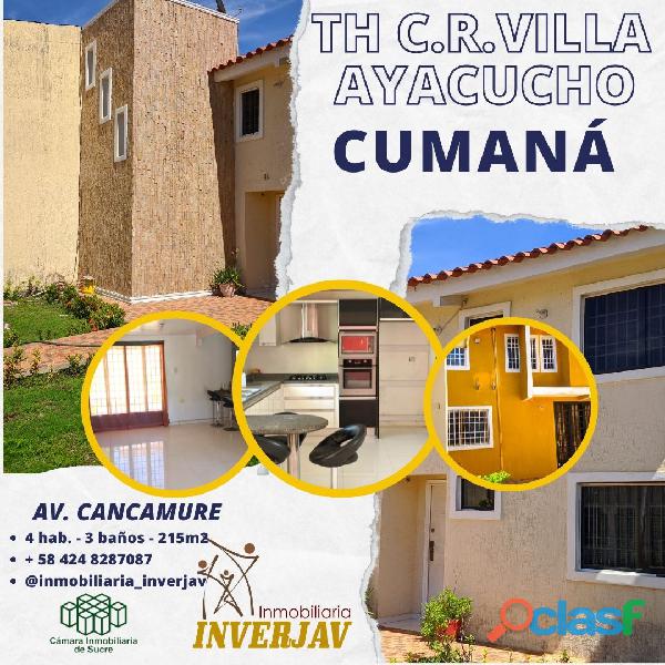 Moderno y sofisticado dúplex en Venta Urb. Privada Cumaná