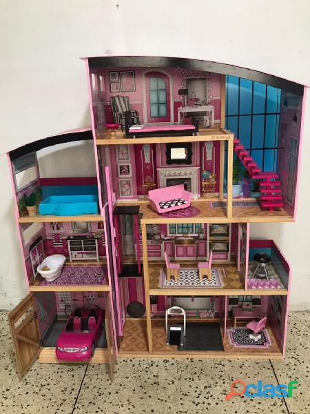 Casa de la barbie con accesorios