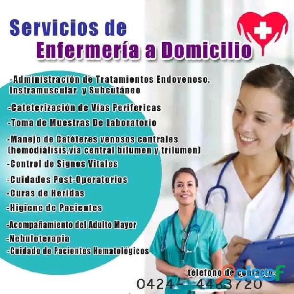 Ofrezco servicios de enfermería