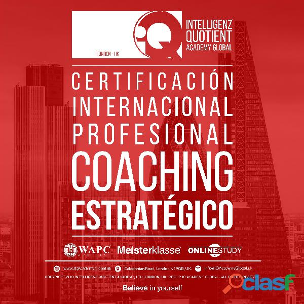 Programa de Coaching estratégico certificación