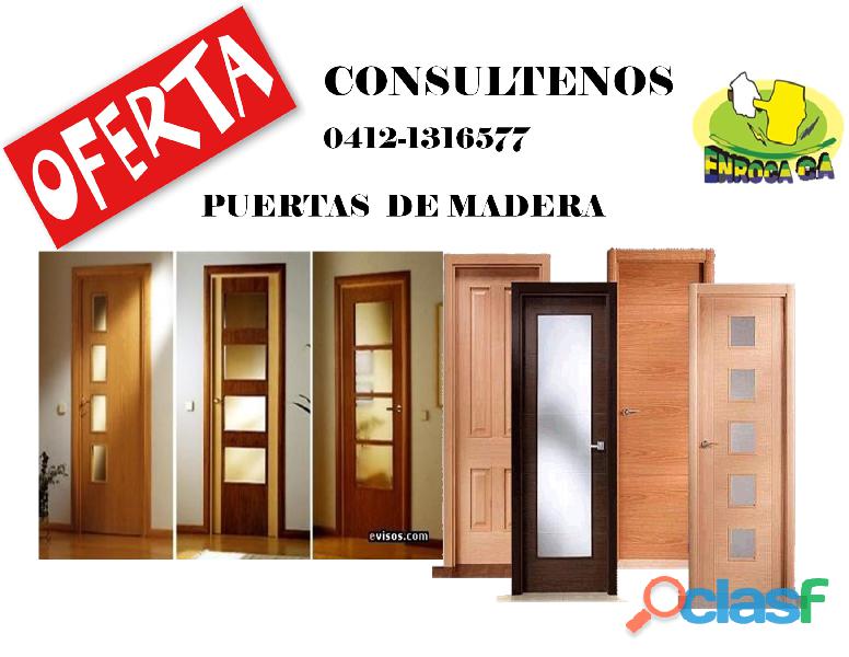 PUERTAS DE MADERA