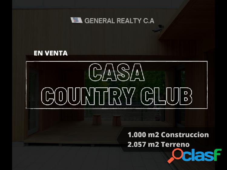 Casa en Venta Caracas Country Club 1000 m2 Construcción