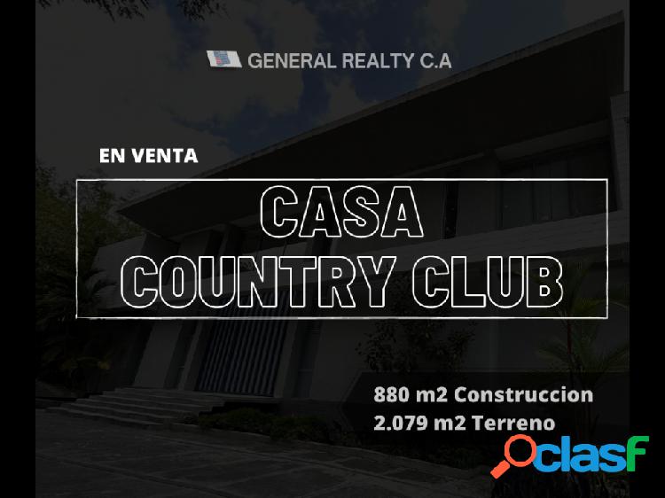 Casa Country Club en Venta y Alquiler 880 m2