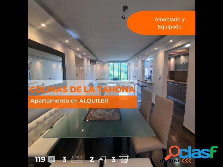 Alquiler apartamento 119m2 3h/2b/3p Colinas de La Tahona