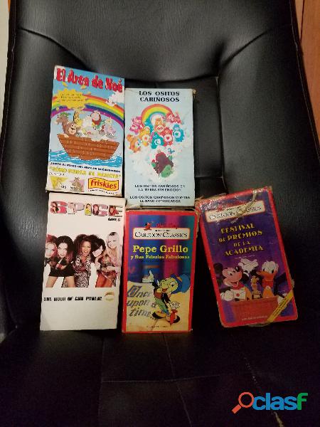 VHS infantiles clasicos 1980 1990