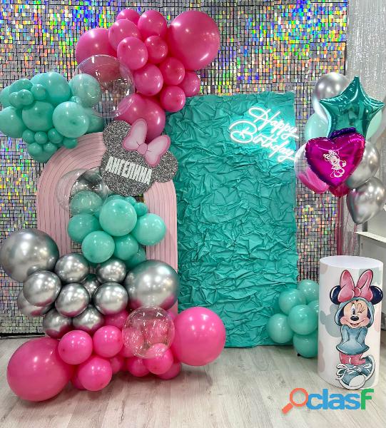 Decoracion con globos