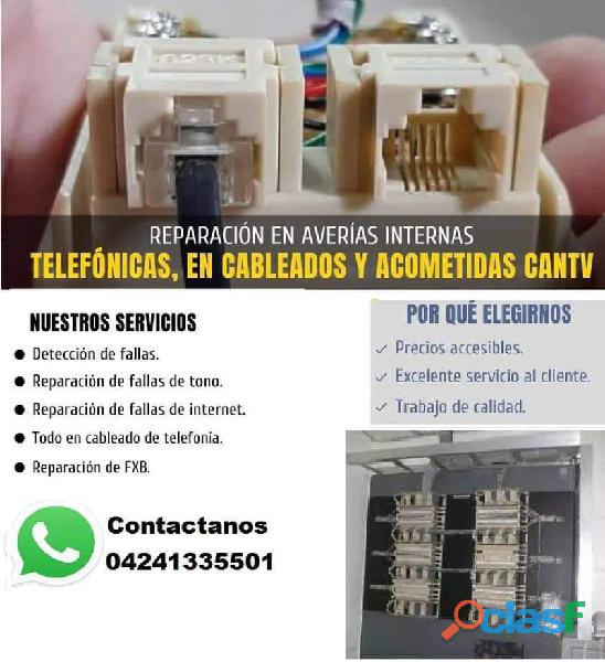 Servicio Tecnico en Telefonia en Redes de Internet aba