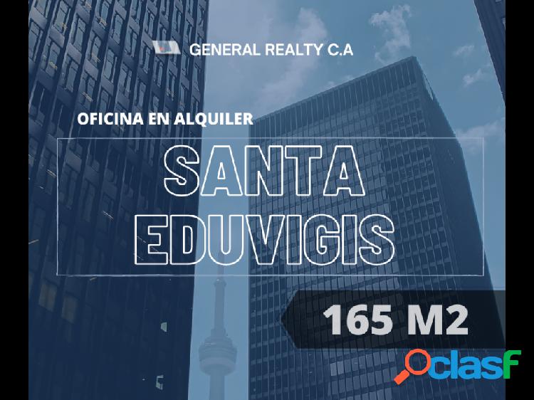 ALQUILER DE OFICINA SANTA EDUVIGIS 165 M2