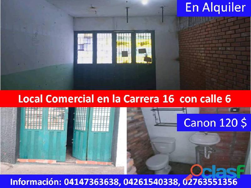 Local Comercial en Alquiler Carrera 16 San Cristobal