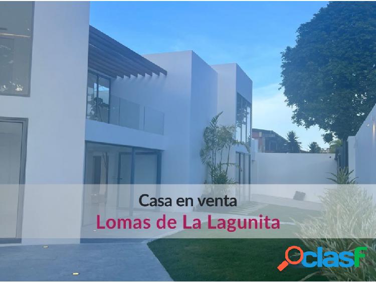 Moderna casa en venta en Lomas de La Lagunita a estrenar