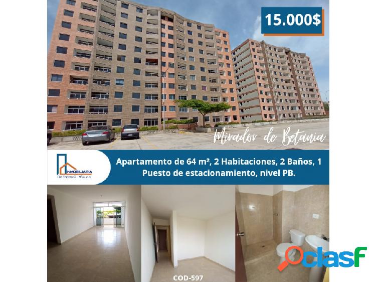 Venta de apartamento en Mirador, Charallave.