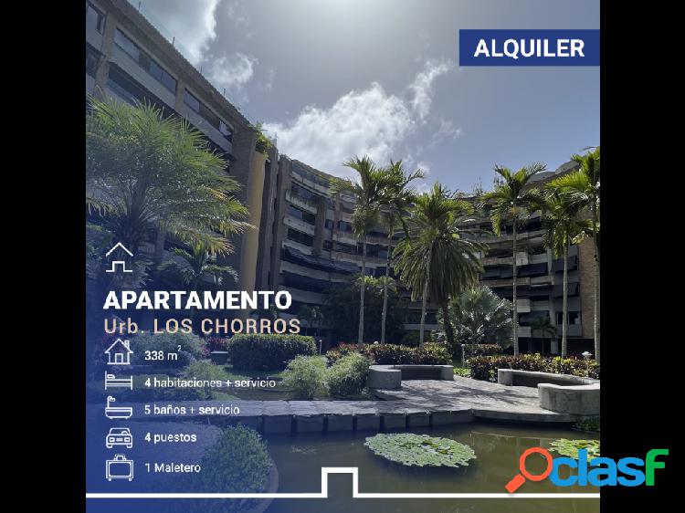 Apartamento, conjunto residencial Los Chorros