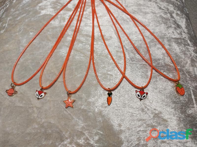 Lindos collares para mamis e hijas. Variedad de colores